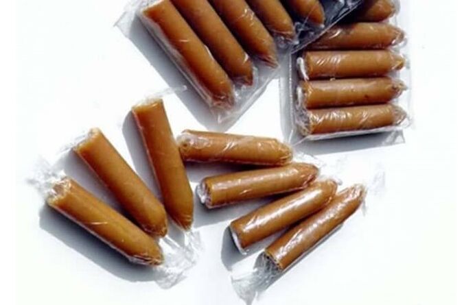 Υπόθετα με πρόπολη για προστατίτιδα